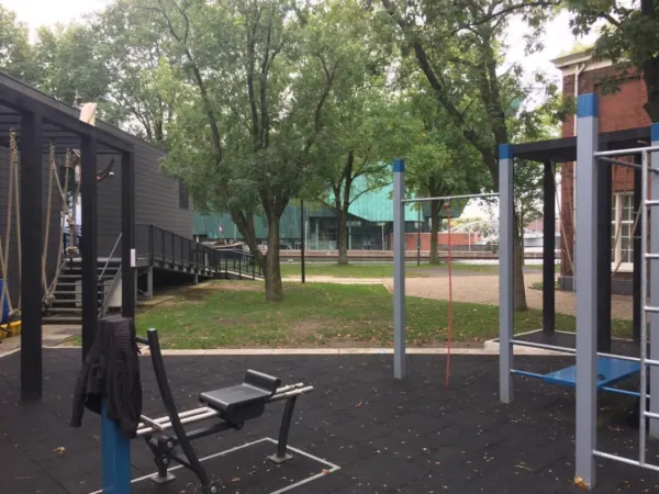 Afbeelding van sportschool Fitnesstuin Marineterrein Amsterdam