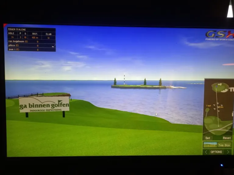 Indoorgolf Rijpwetering sportschool in Rijpwetering
