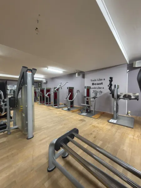 Premium-foto van sportschool Lady Sport