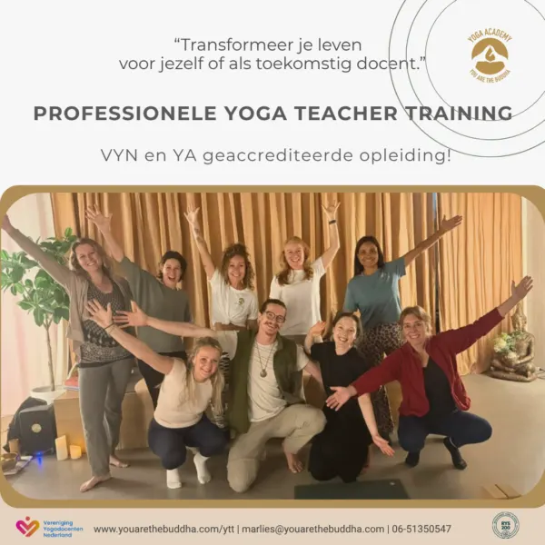 Premium-foto van sportschool Yoga Academy You are the Buddha